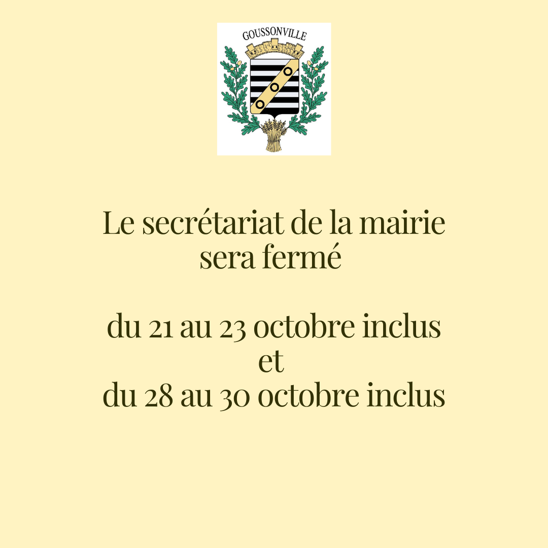 Secr&eacute;tariat ferm&eacute;